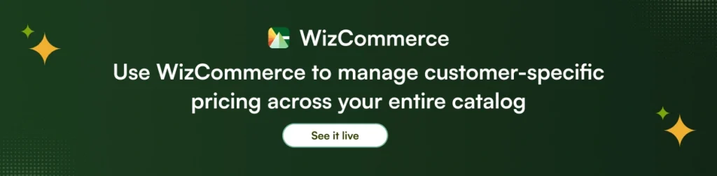 Use WizShop B2B portal for custom price list management Use WizShop B2B portal for custom price list management