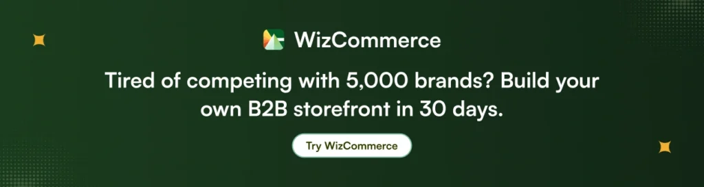 Build your branded B2B wholesale platform with WizCommerce