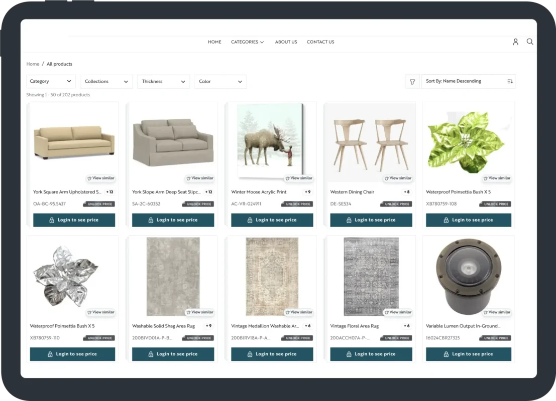B2b e-commerce wholesale