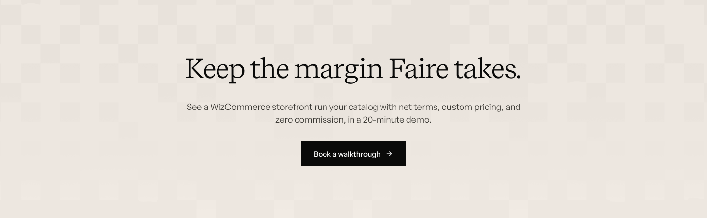 faire wholesale wizcommerce