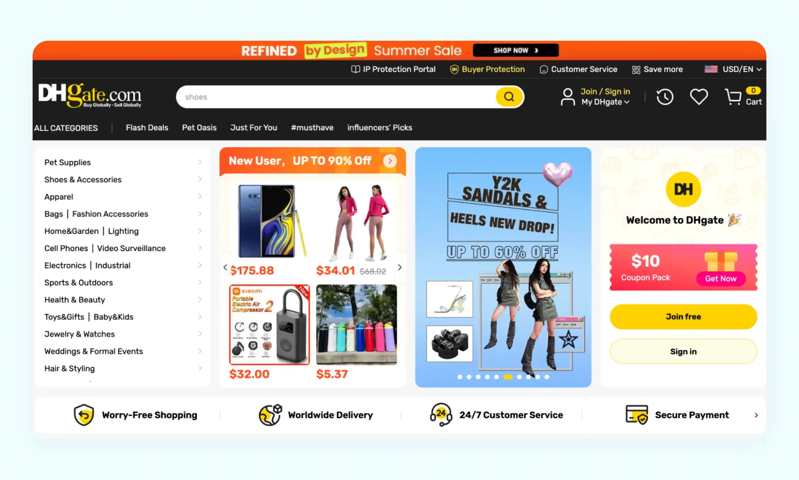 DHgate B2B marketplace for small and medium businesses