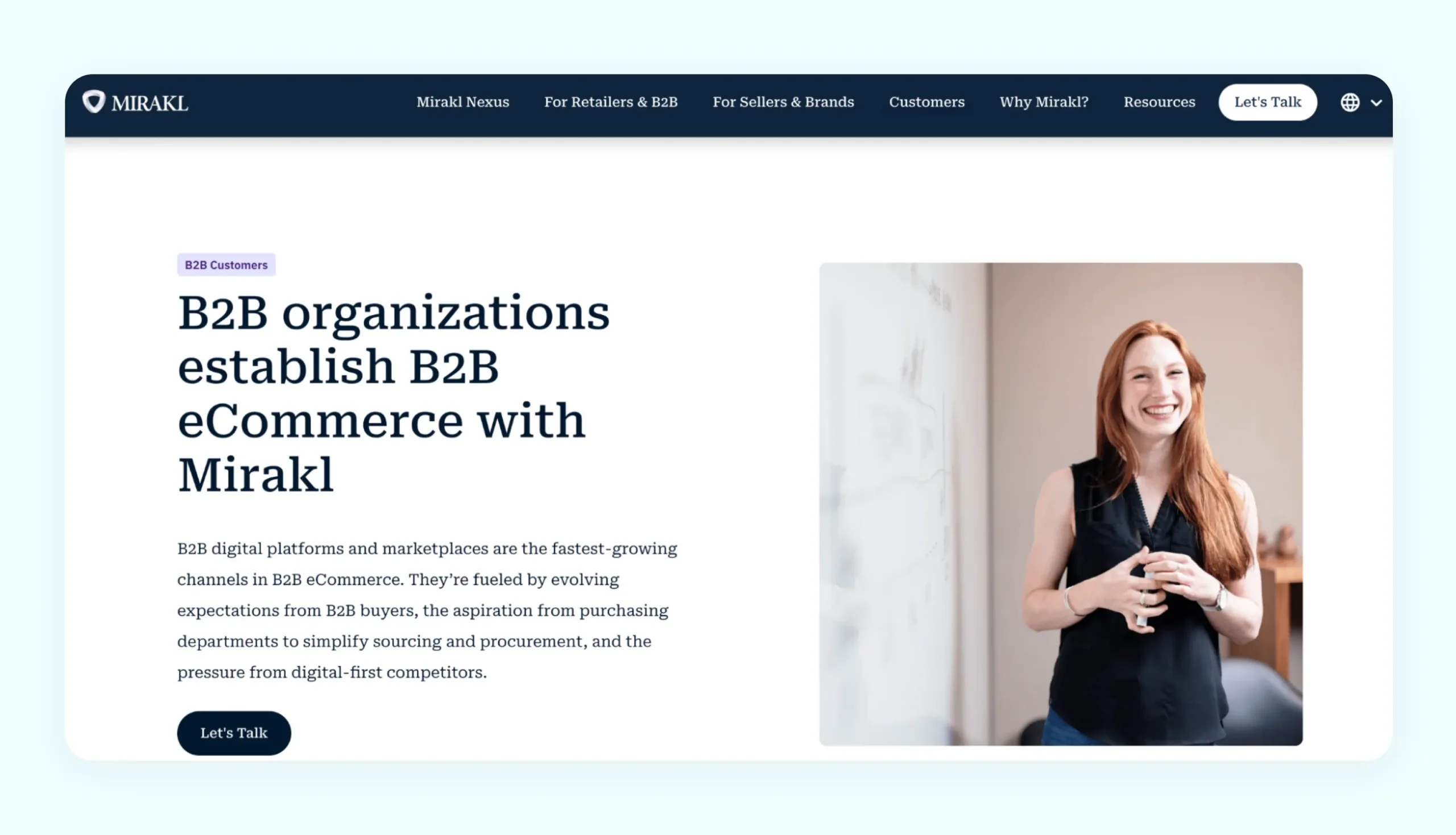 Mirakl B2B marketplace technology platform for enterprises