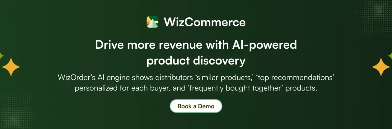 WizOrder’s AI-powered recommendations drive revenue by upselling best mobile ordering app for food and beverage distributors