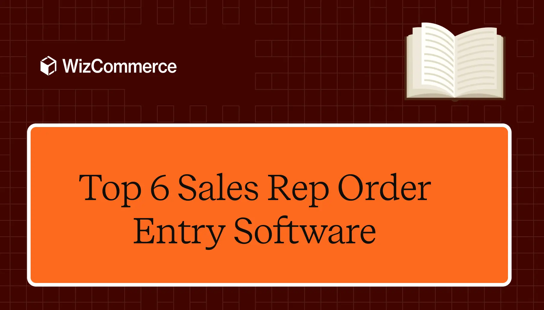 Sales rep order entry software