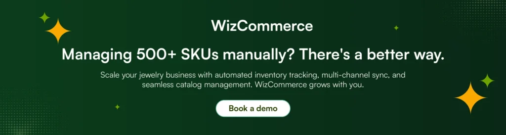 Scalable inventory management for growing jewelry businesses