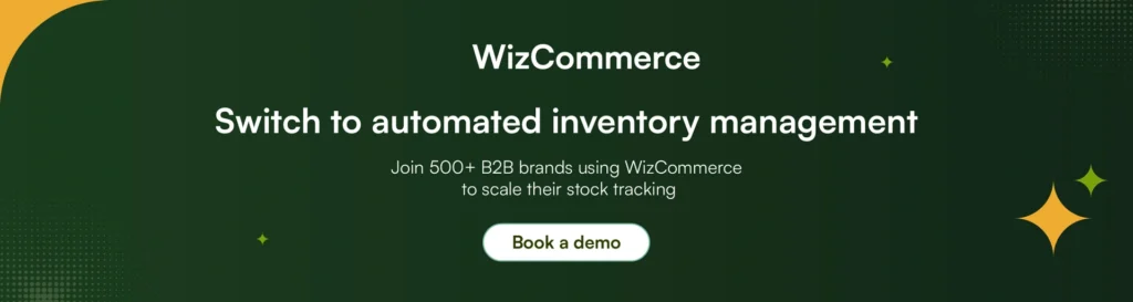 WizCommerce helps you automate stocks and scale sales.