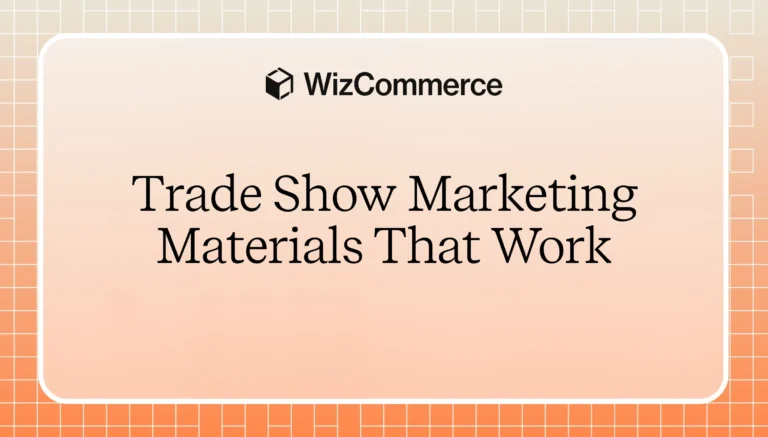 Effective trade show marketing materials