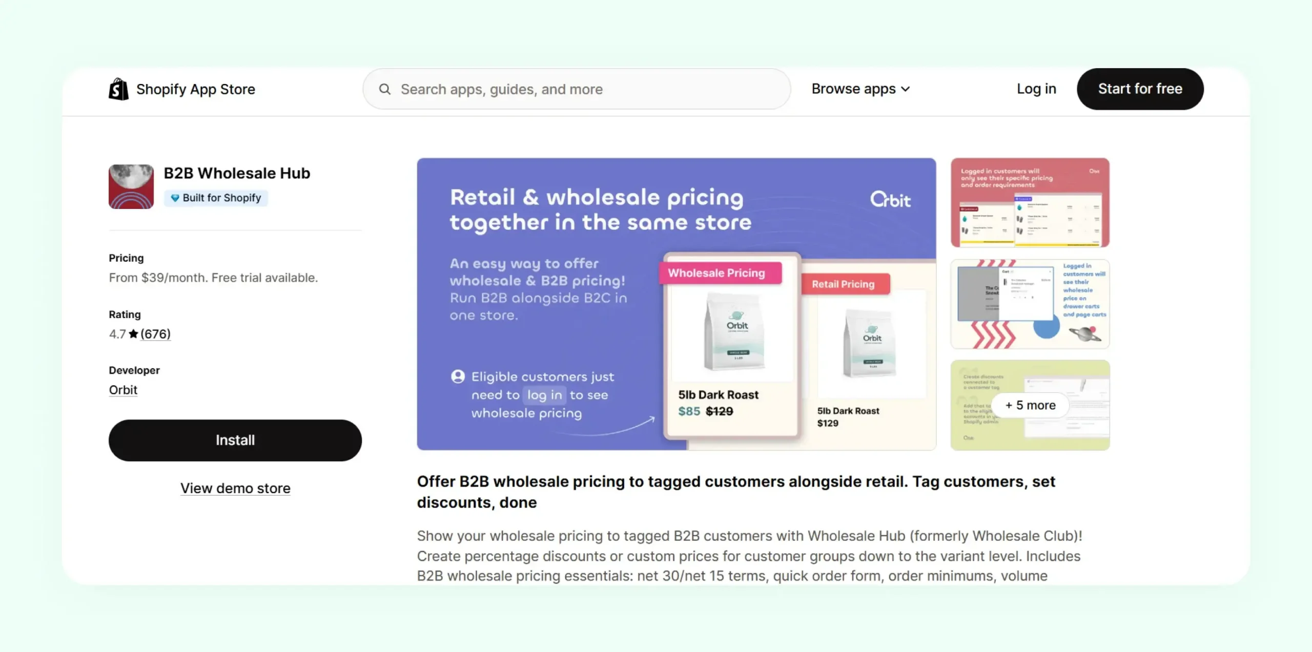 B2B Wholesale Hub for Shopify wholesale pricing B2B Wholesale Hub for Shopify wholesale pricing