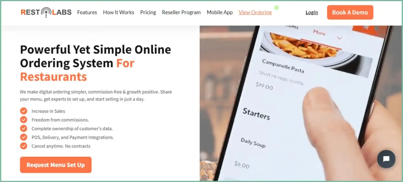 online ordering system for small business