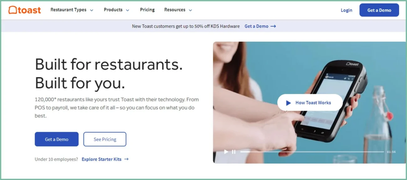 online ordering system for small business