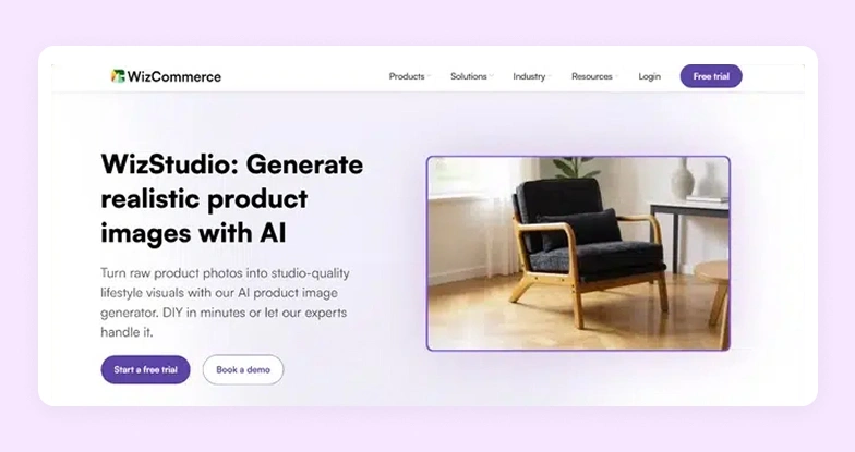 WizStudio AI platform generates lifestyle product photos for ecommerce WizStudio AI platform generates lifestyle product photos for ecommerce