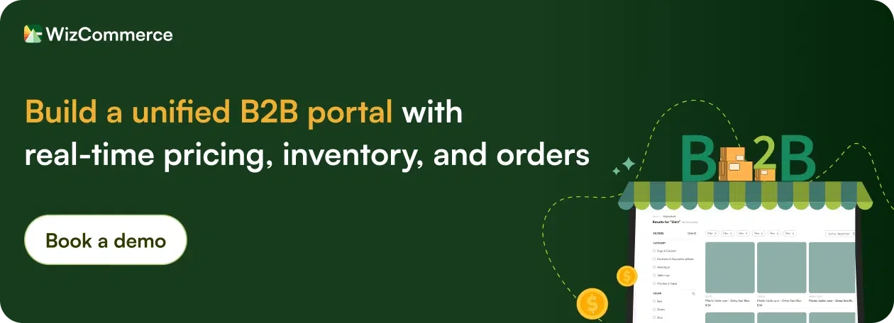 B2B customer portal