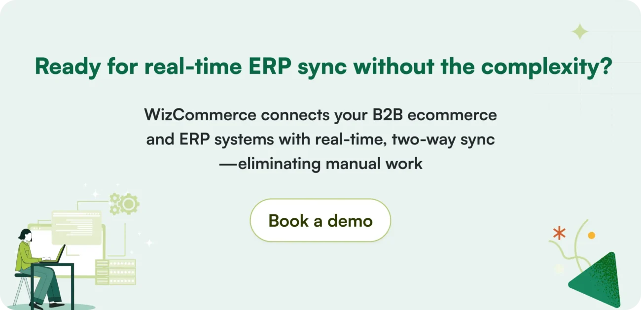 b2b ecommerce erp integration