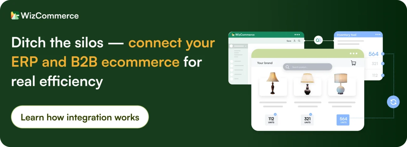 b2b ecommerce erp integration