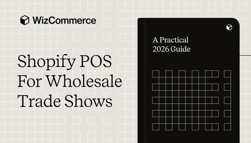 WizOrder offline trade show app replaces Shopify POS for wholesale order taking