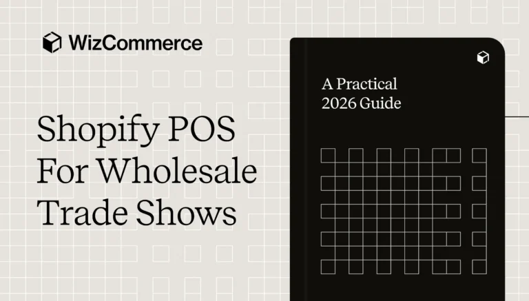 WizOrder offline trade show app replaces Shopify POS for wholesale order taking