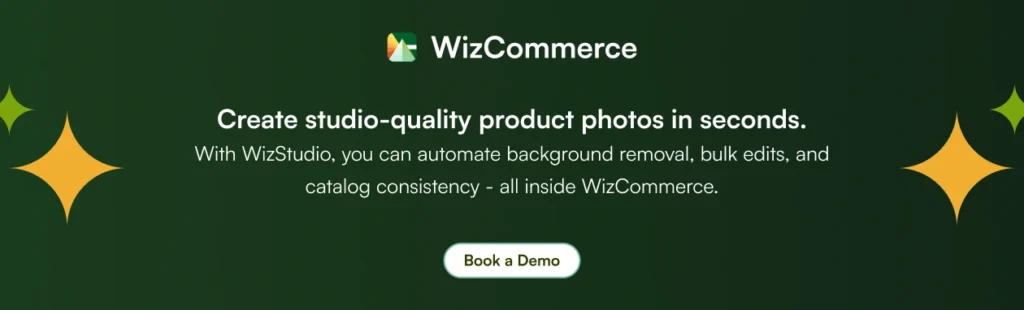 WizStudio AI product photo generator creating studio-quality ecommerce visuals. WizStudio AI product photo generator creating studio-quality ecommerce visuals.