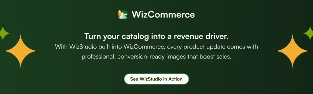 WizStudio AI product photo generator turning catalogs into sales-ready ecommerce visuals WizStudio AI product photo generator turning catalogs into sales-ready ecommerce visuals