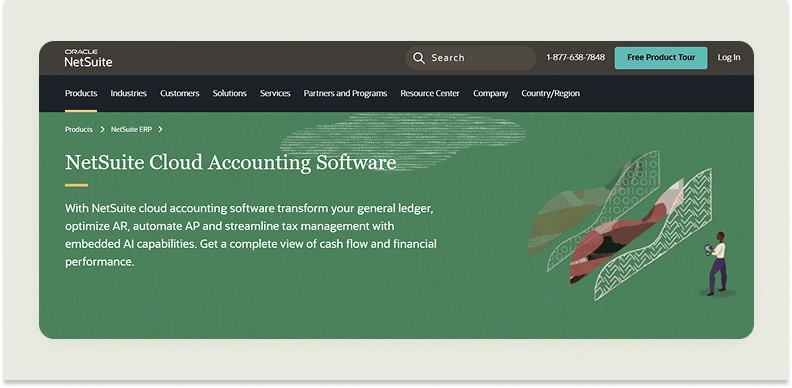 NetSuite ERP screenshot NetSuite ERP screenshot