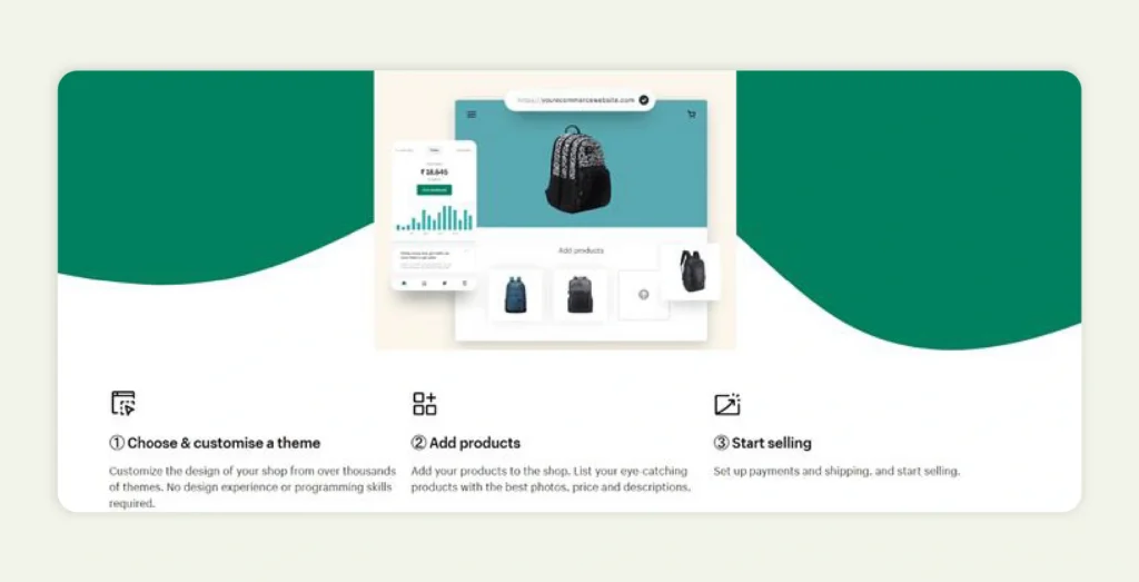 Step-by-step Shopify B2B ecommerce setup and configuration screen 