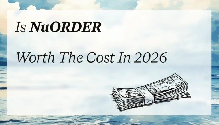 NuORDER pricing and value considerations in 2026