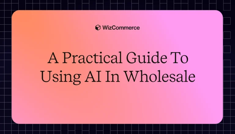 AI applications in wholesale operations