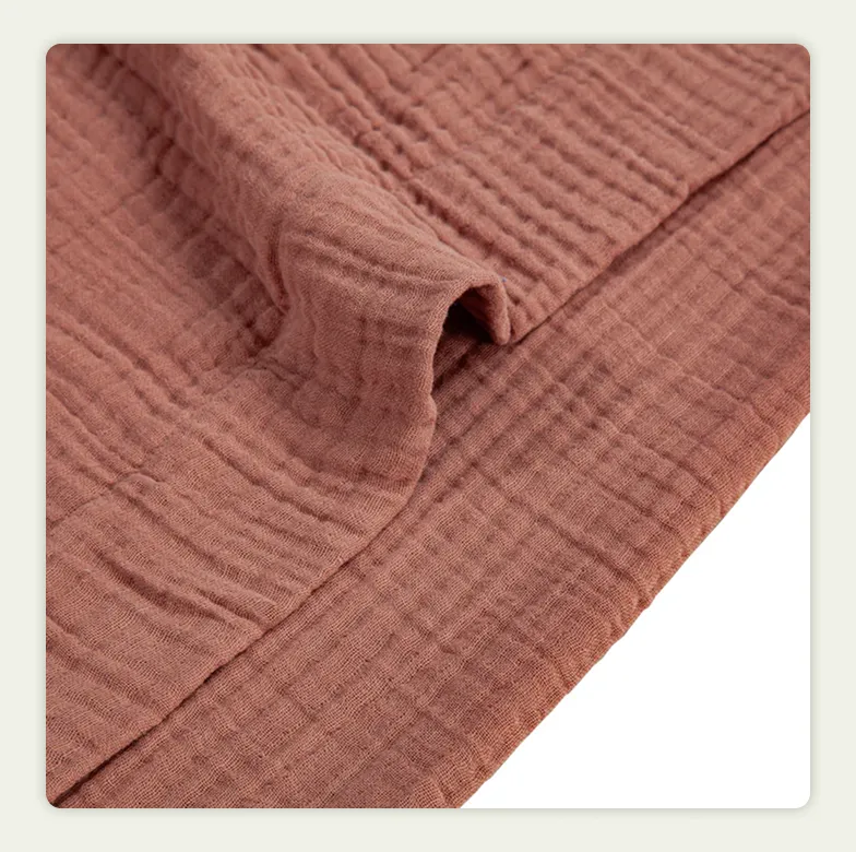A close-up shot of a blanket