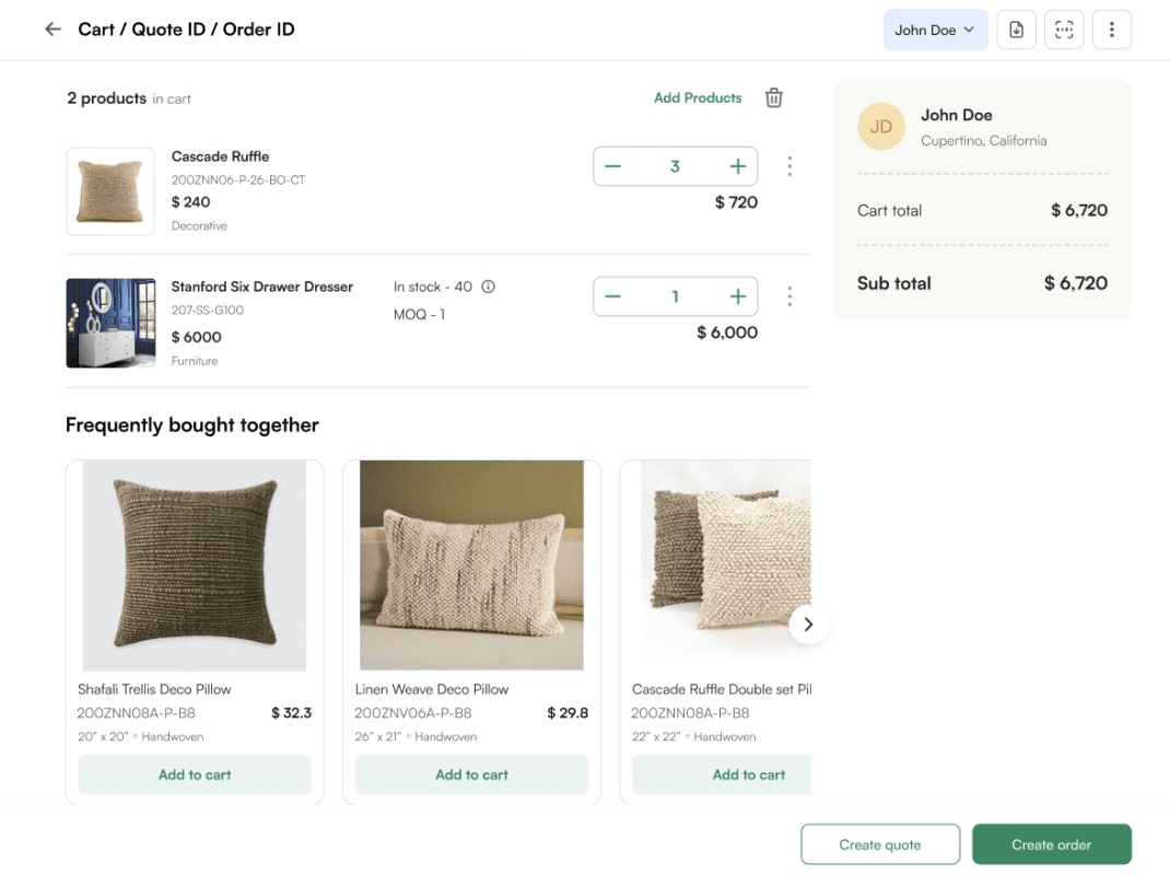 Not only can you recommend similar products, WizAI also gives recommendations for products that are frequently bought together by each customer, giving you cross-selling opportunities
