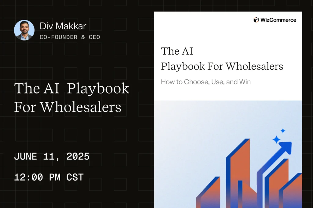 Webinar on AI strategy for wholesalers covering how to choose, implement, and scale AI across business workflows
