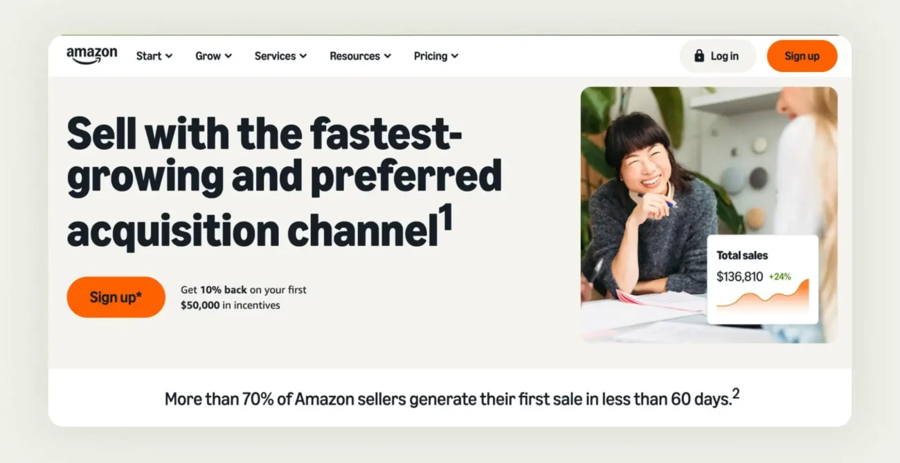Amazon Business B2B marketplace interface showing business pricing and bulk ordering features