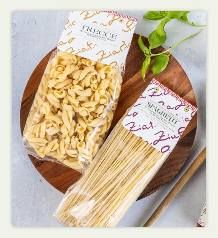 An example of a flat lay tabletop photography