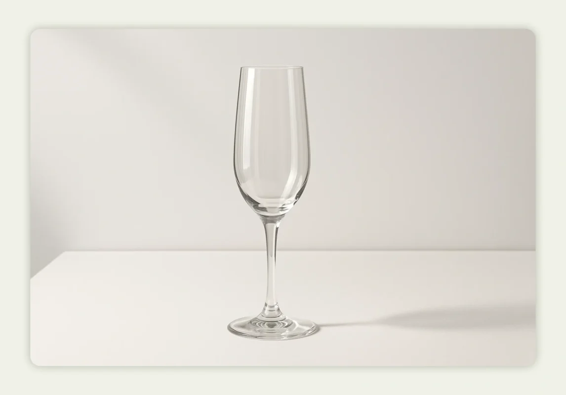 An example of white background tabletop photography