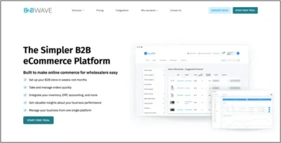 B2B wave B2B e-commerce Platform
