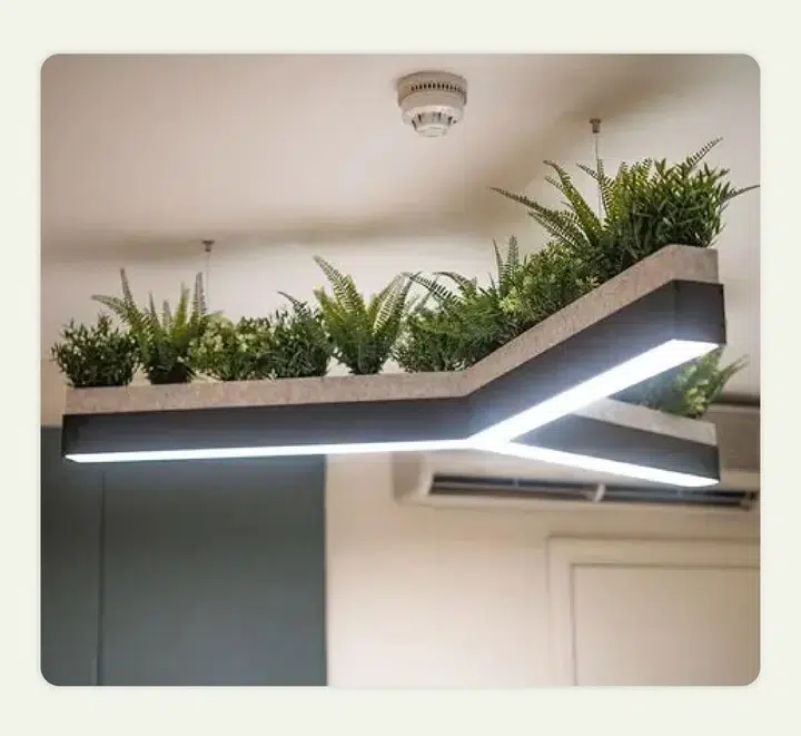 Biophilic design and wellness-oriented lighting are becoming a common trend among trade show booths