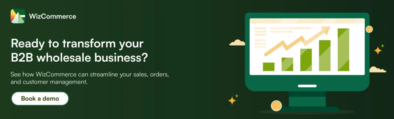 Book a demo with WizCommerce