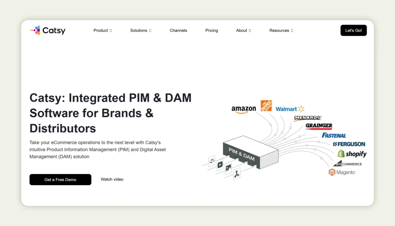 Catsy homepage Catsy homepage