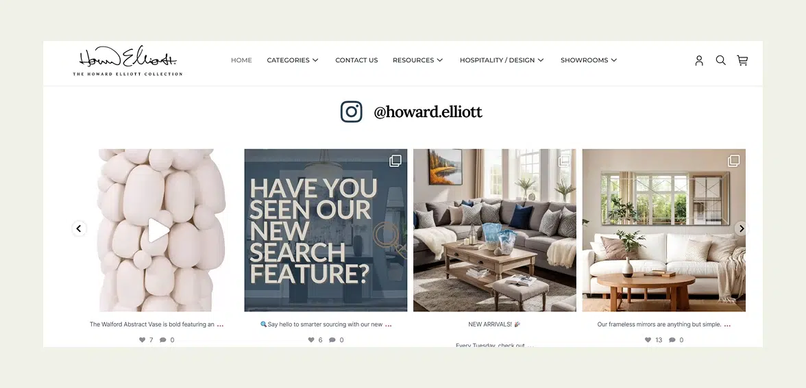 Home page of Howard Elliott