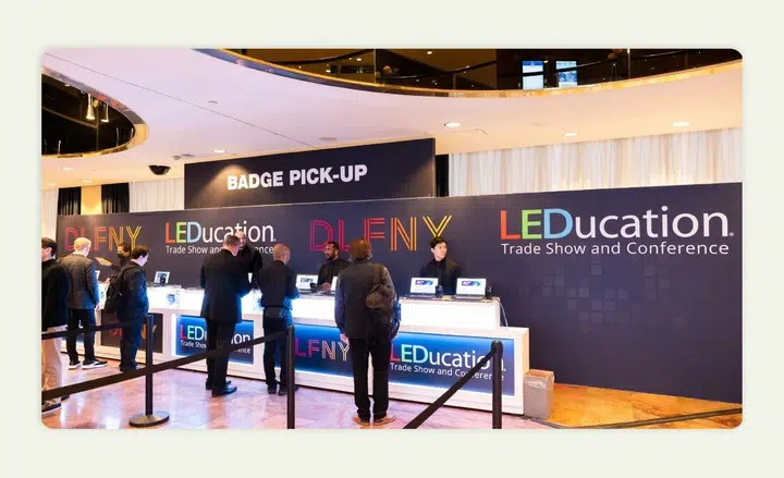 LEDucation lighting trade show image