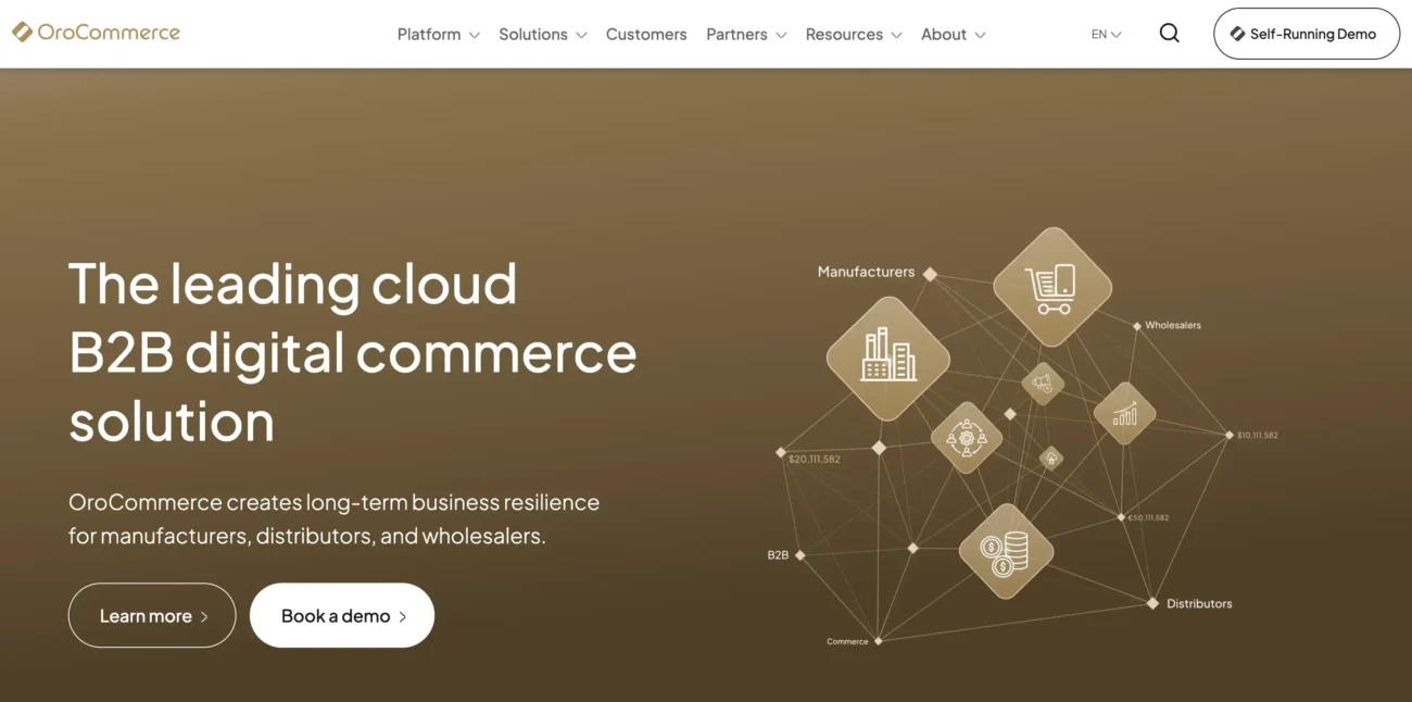 OroCommerce website