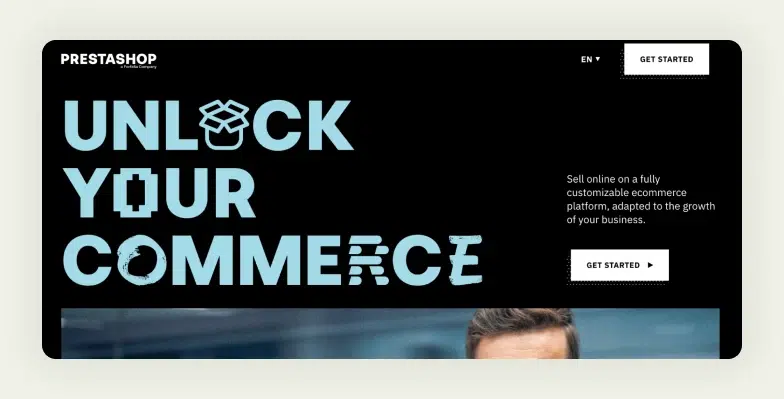 PrestaShop A flexible platform with multi-currency and international commerce features. 