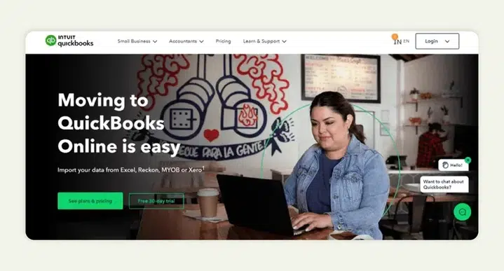 QuickBooks order entry and processing software 