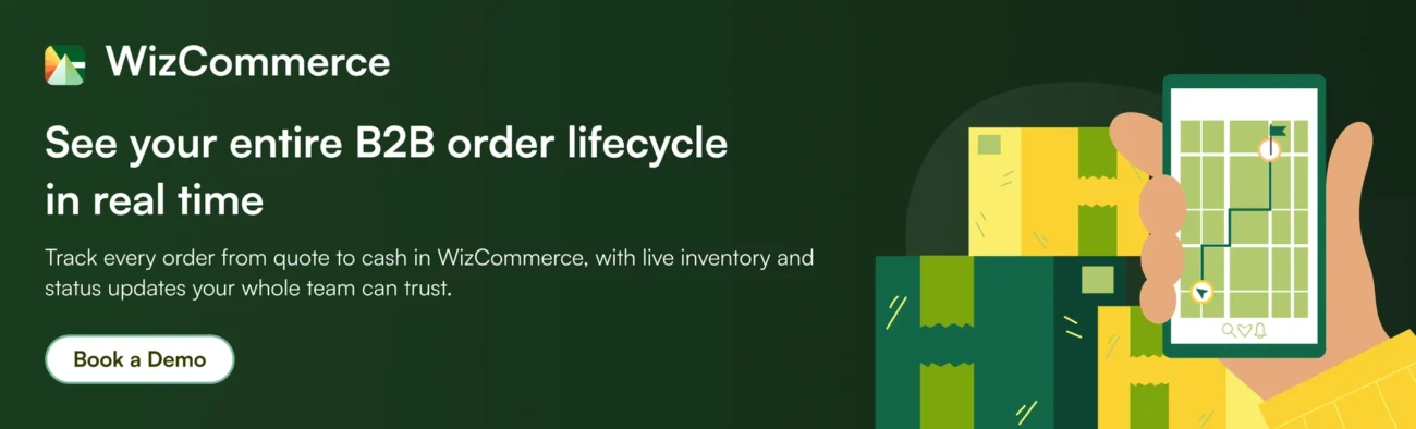 Real-time order lifecycle view in WizCommerce 