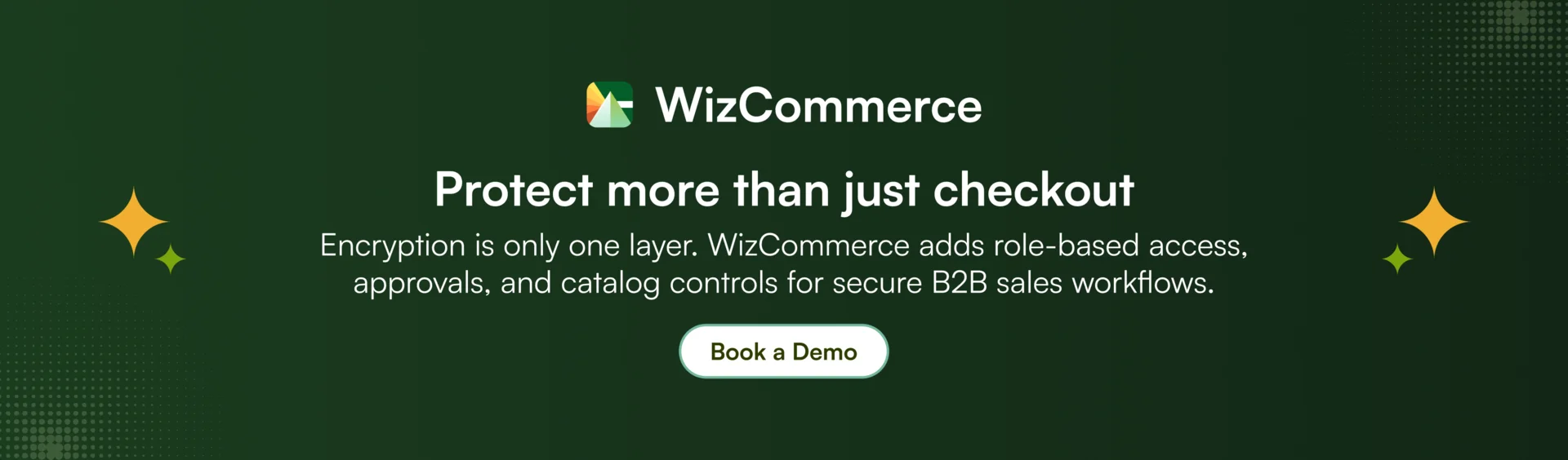 Role-based access in WizCommerce offers different permissions for sales, admin, and buyers Role-based access in WizCommerce offers different permissions for sales, admin, and buyers