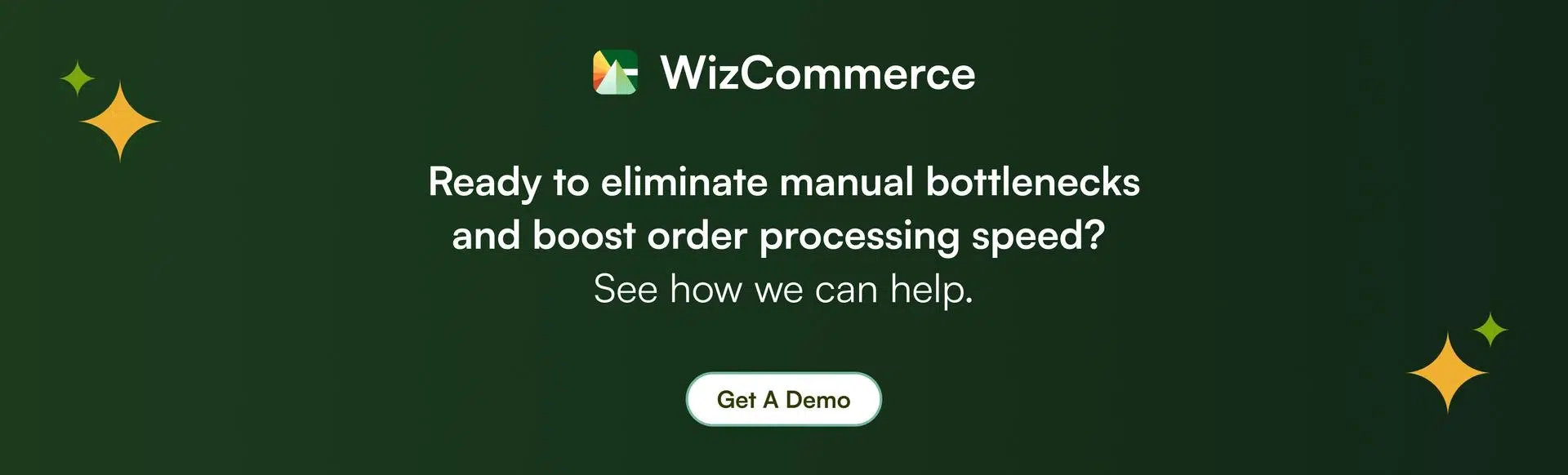 See WizCommerce in action with a free demo