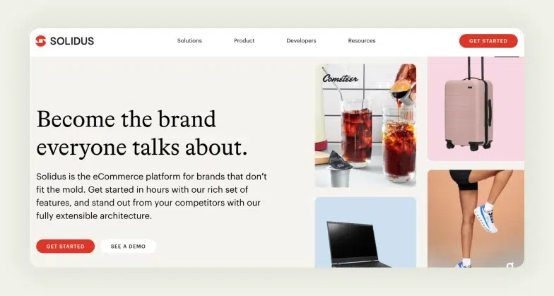 Solidus A flexible platform built on Ruby on Rails for businesses with a strong technical team that requires extensive customization. 