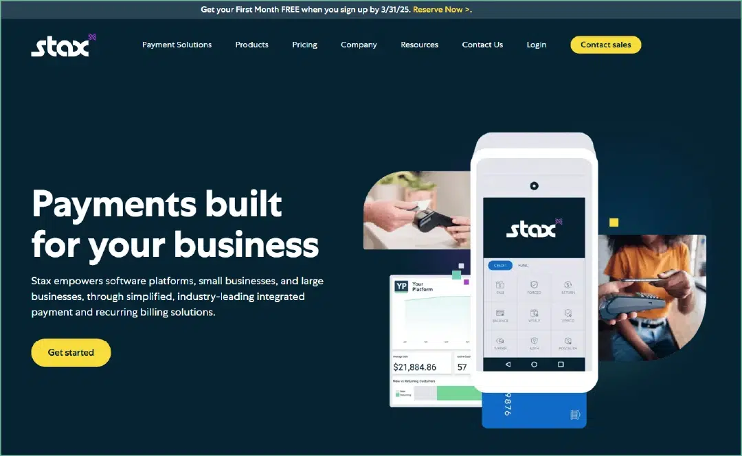 Stax providing interchange-plus pricing and 24/7 support for high-volume businesses