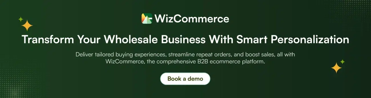 Transforming wholesale business with WizCommerce