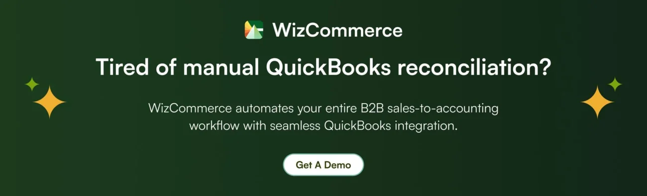 Try WizCommerce QuickBooks integration