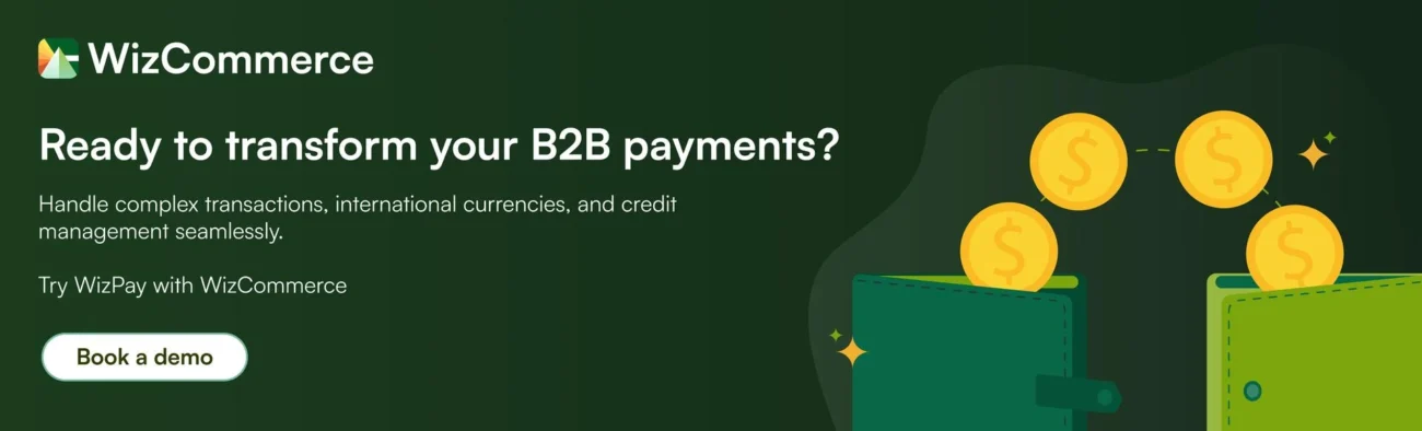 Try Wizpay by WizCommerce for seamless B2B payments