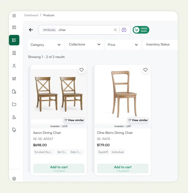 Typo-tolerant search in WizOrder by WizCommerce